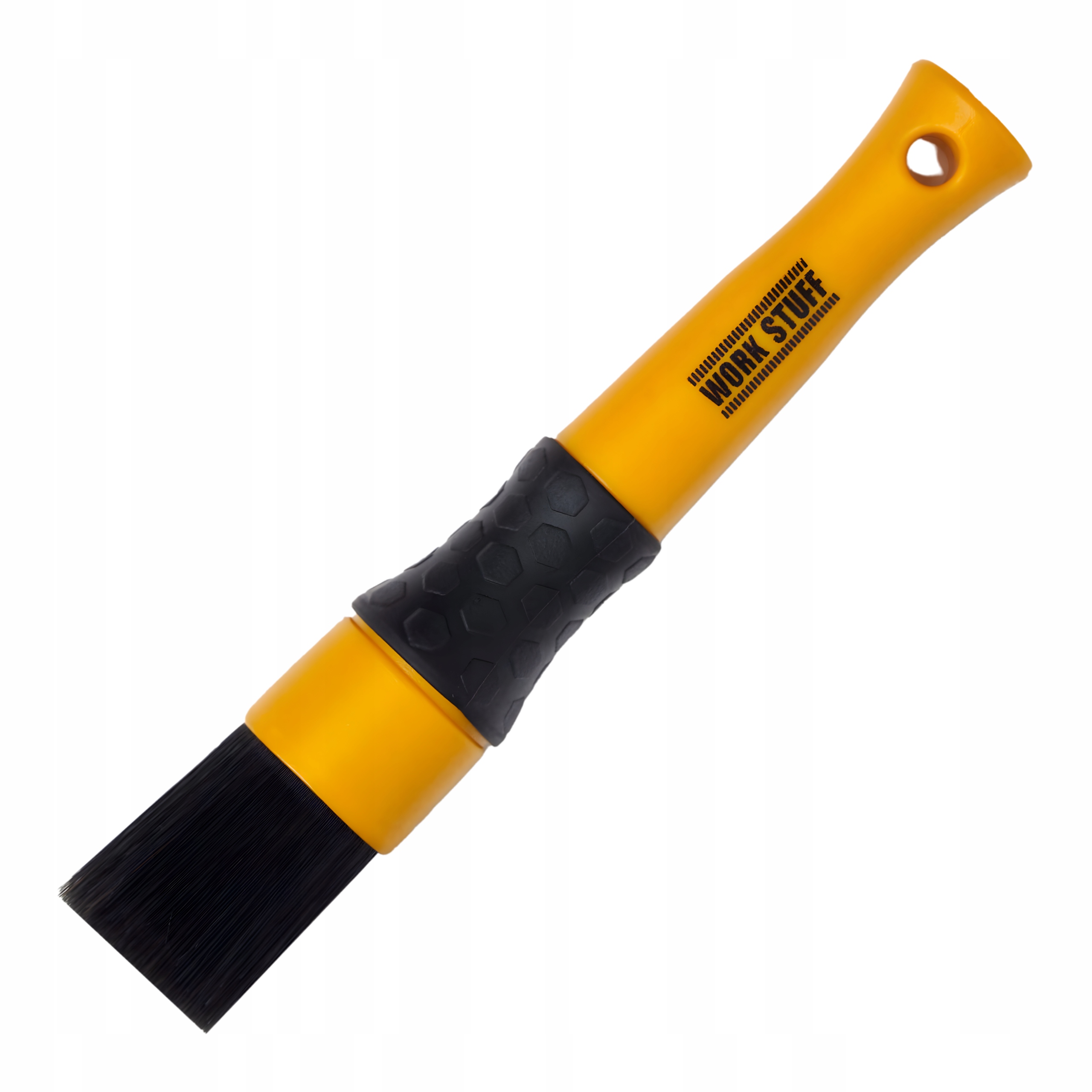 Work Stuff Black Ultra Grip 22mm pędzel detailingowy do kół i silnika