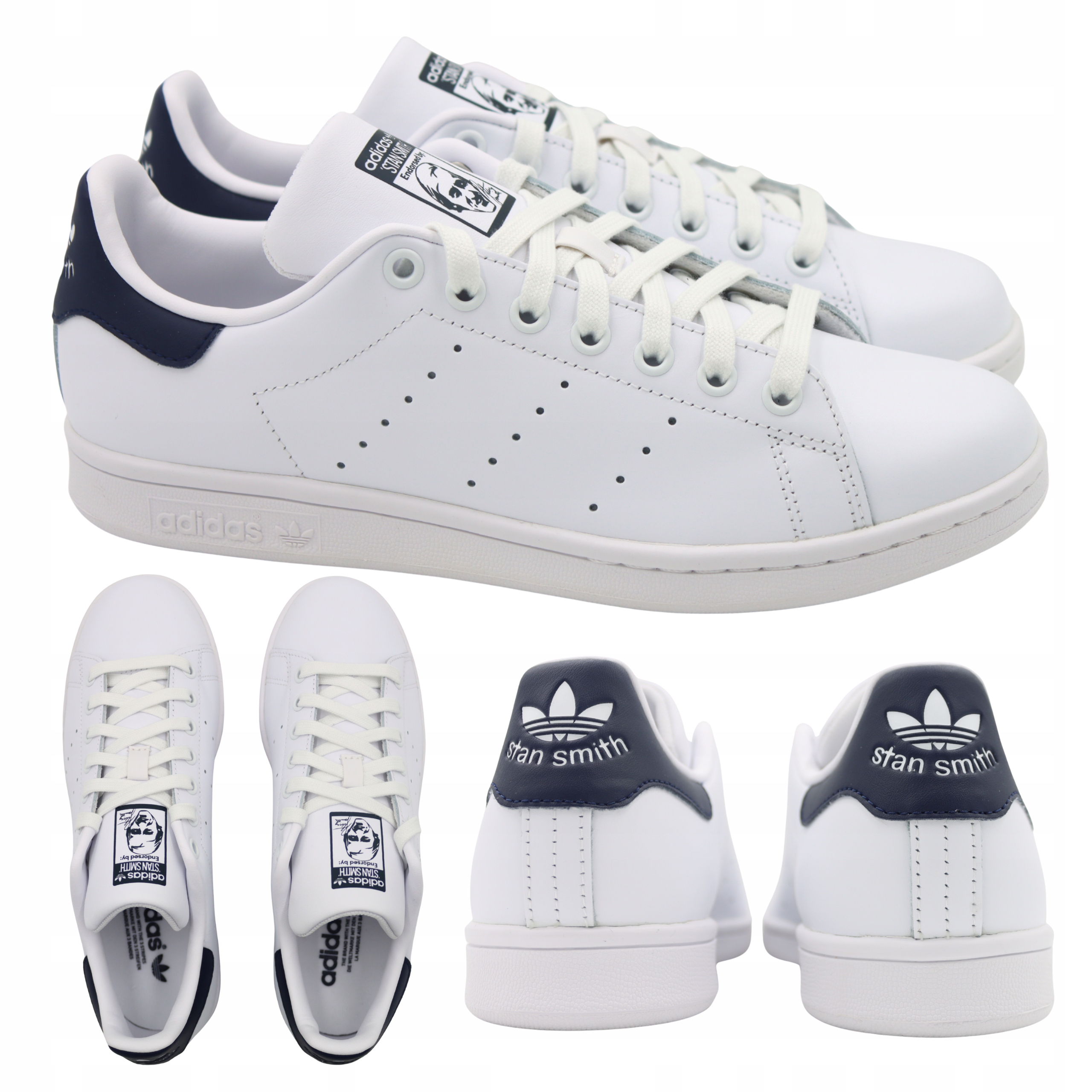 Dámské Sportovní Boty Bílé Pohodlné Adidas Stan Smith M20325 vel. 40