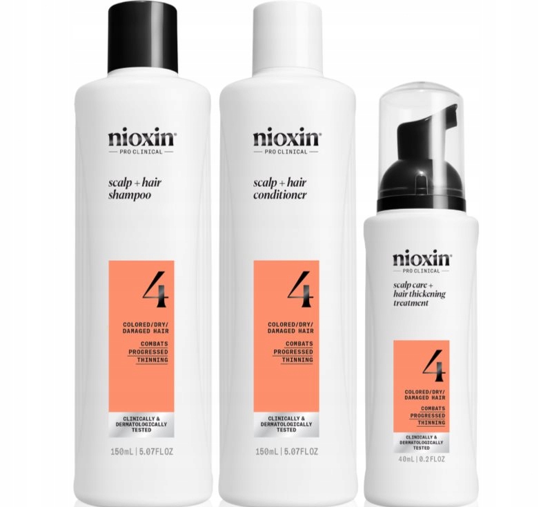Nioxin Systém 4 Progressed Thinning Kit