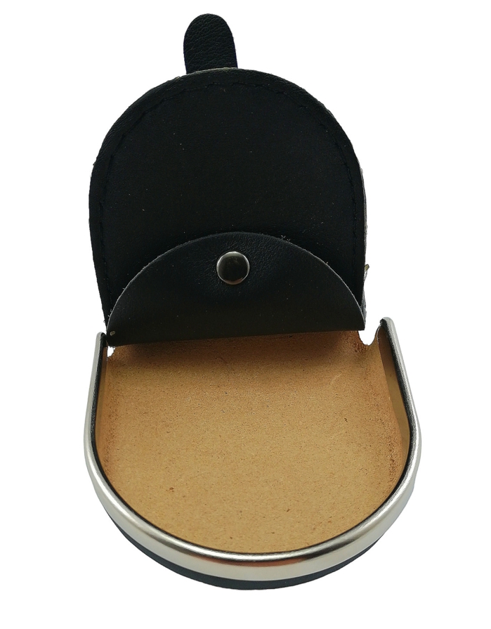 Portfel męski / skórzany / podkówka Model PODKÓWKA