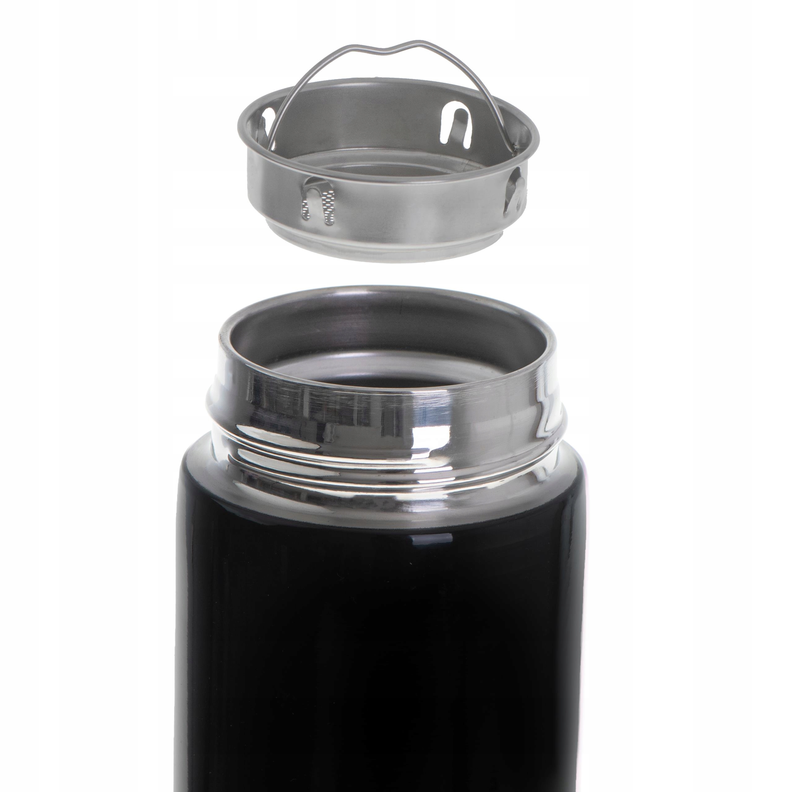 Termos LED AD 4506 Czarny 473ml z Wyświetlaczem Temperatury