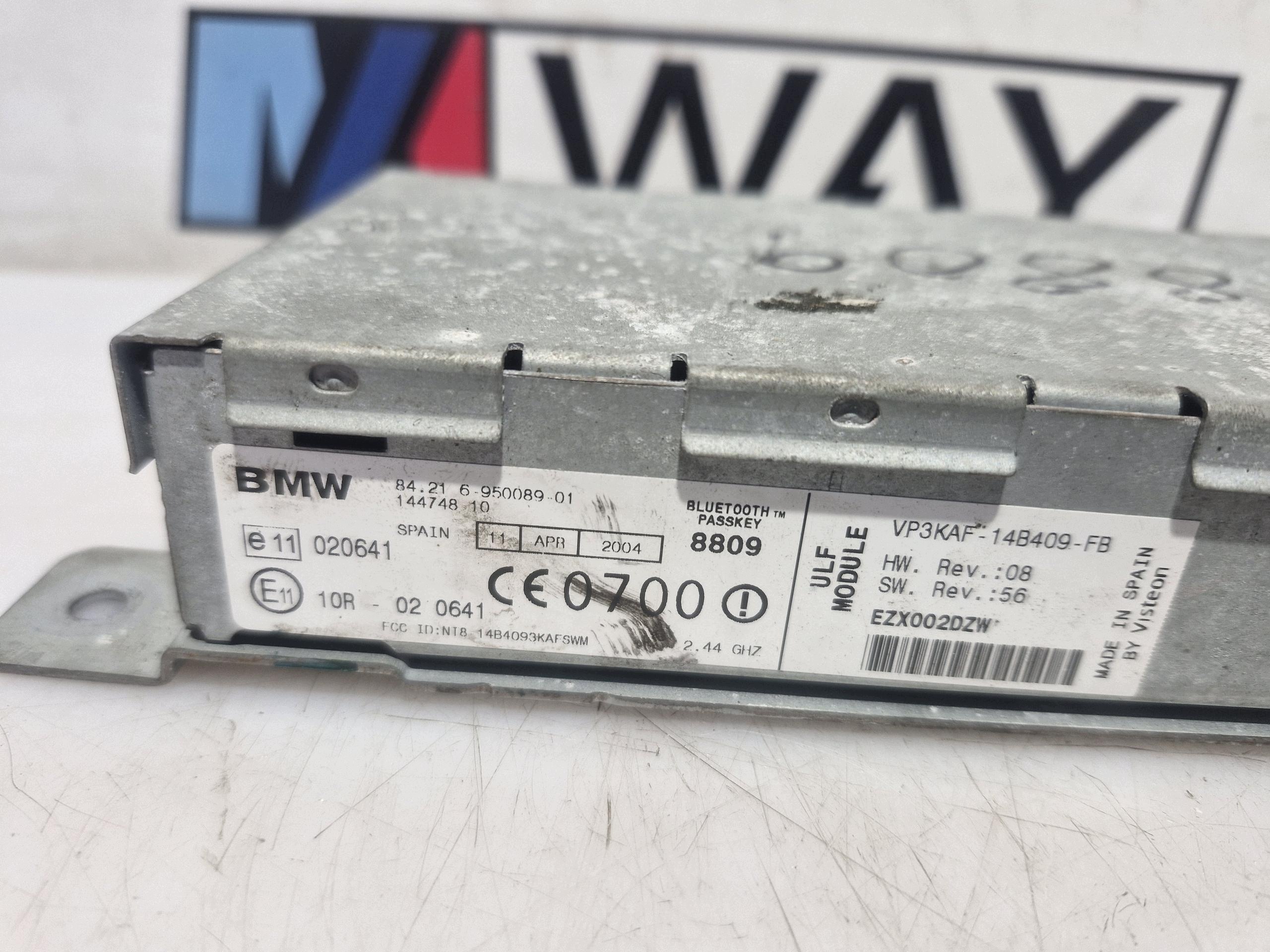 6950089 BMW E39 E46 E53 modul Bedienteil BLUETOOTH