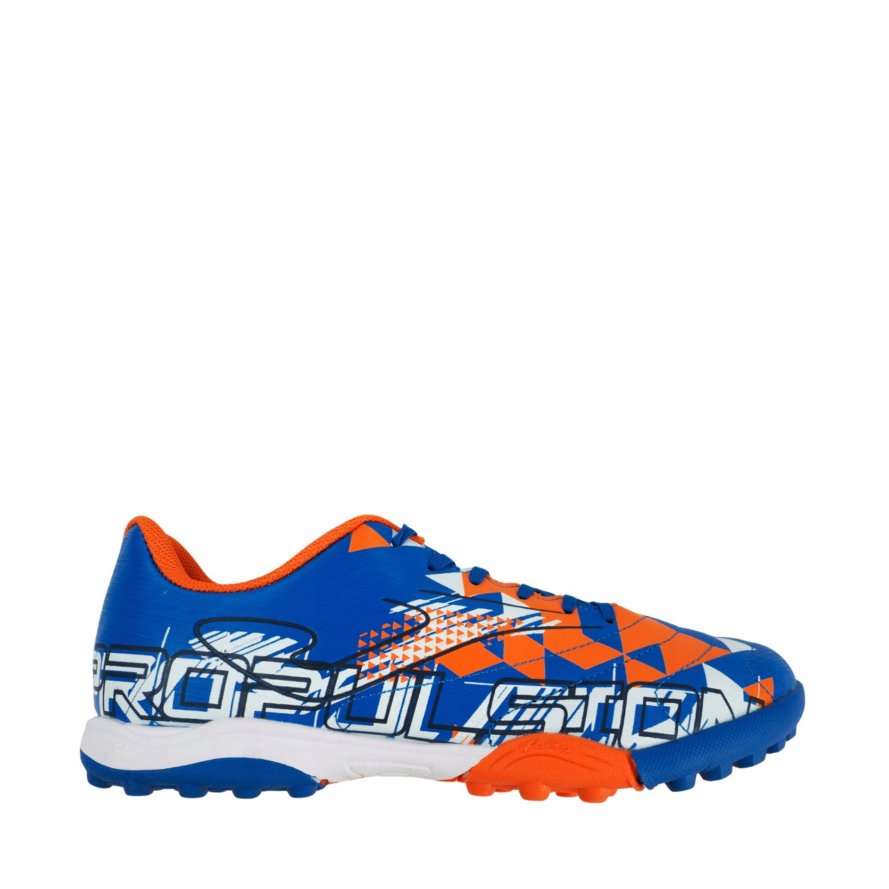 Buty piłkarskie dla dzieci Joma Maxima Propulsion Tf niebiesko-pomarańczowe