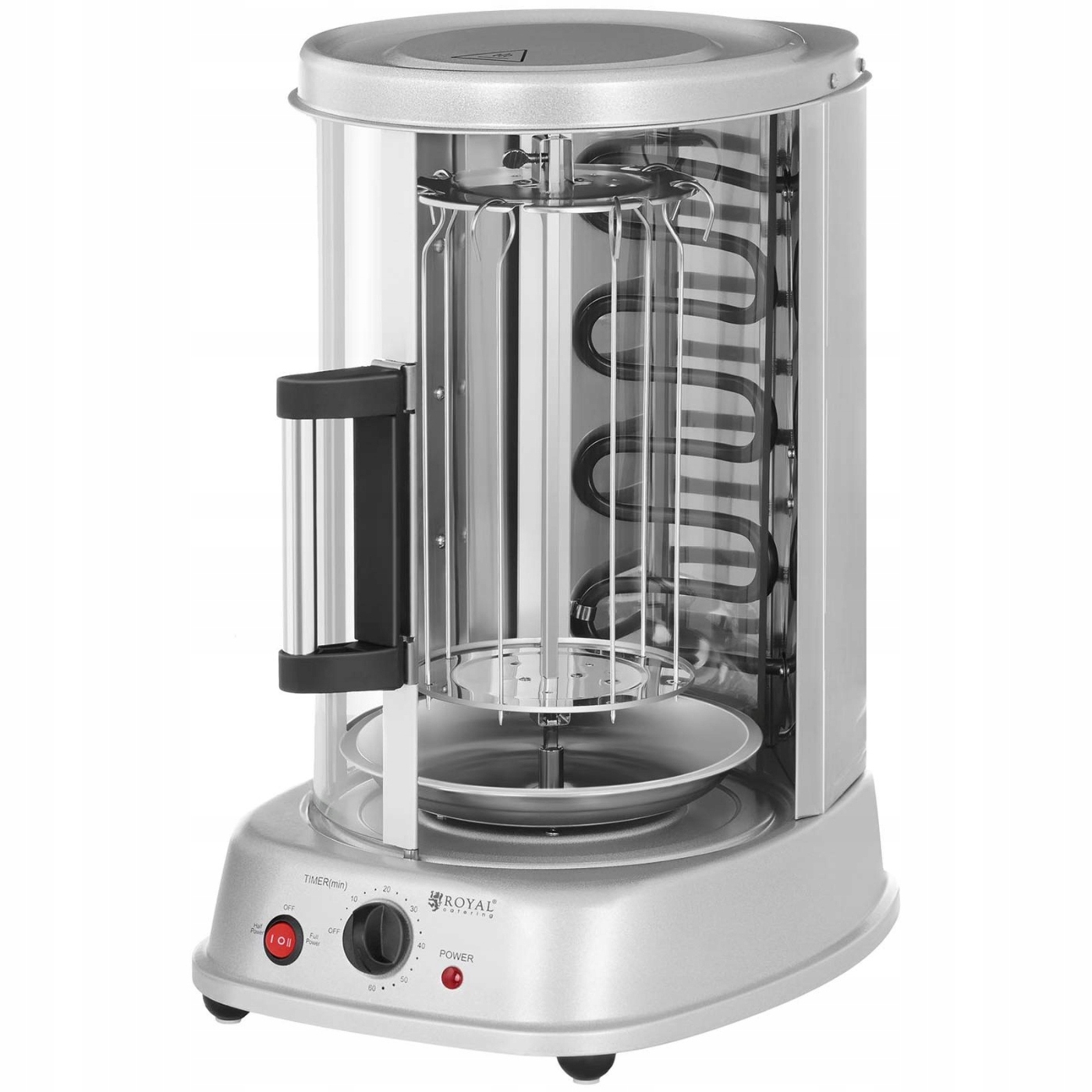 GRILL PIONOWY MINI OPIEKACZ KEBABA 7 SZPIKULCÓW Model RCGV-1400