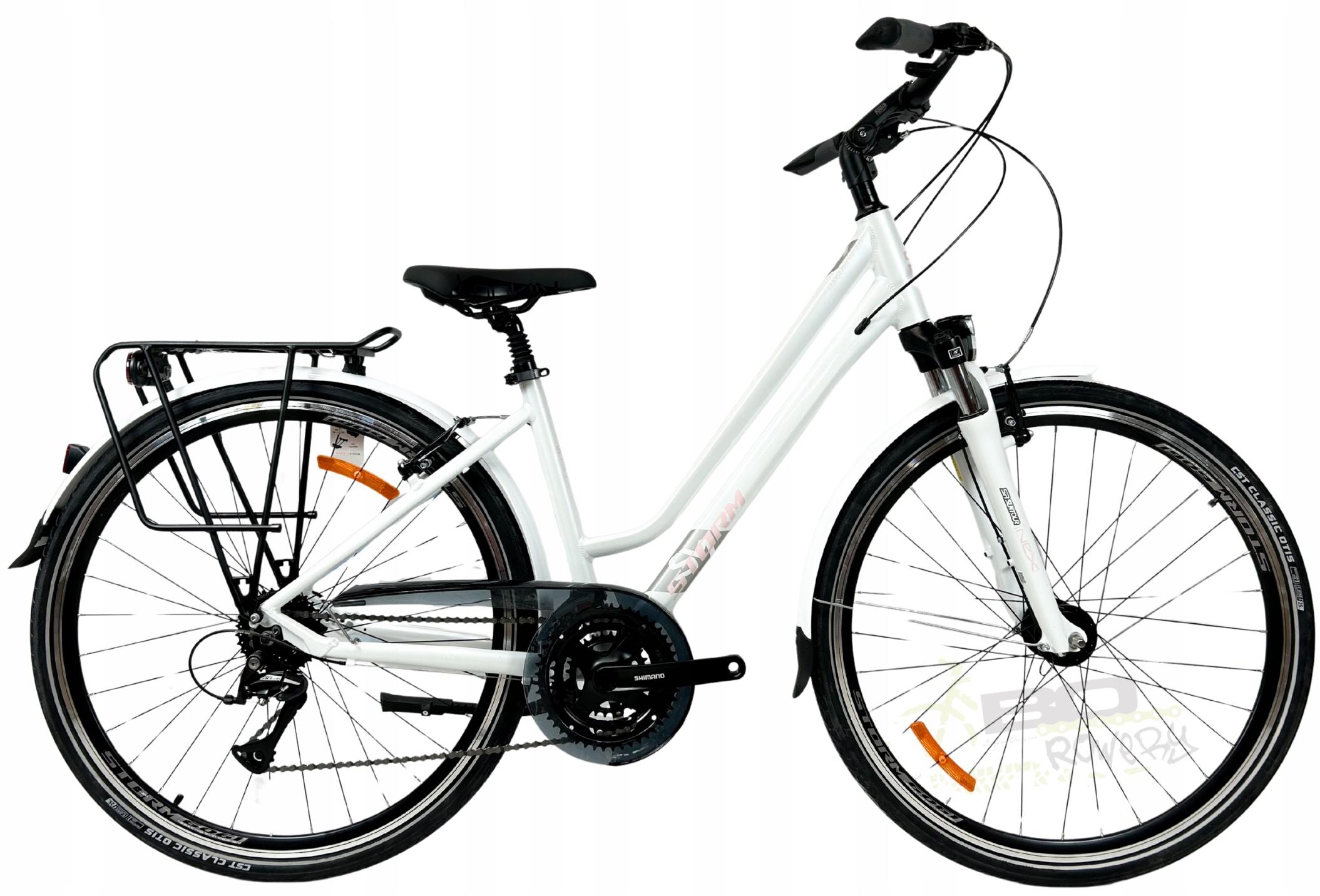 Rower Trekkingowy Storm Marathon 6.0 Lady rama 17 28 perła 2025