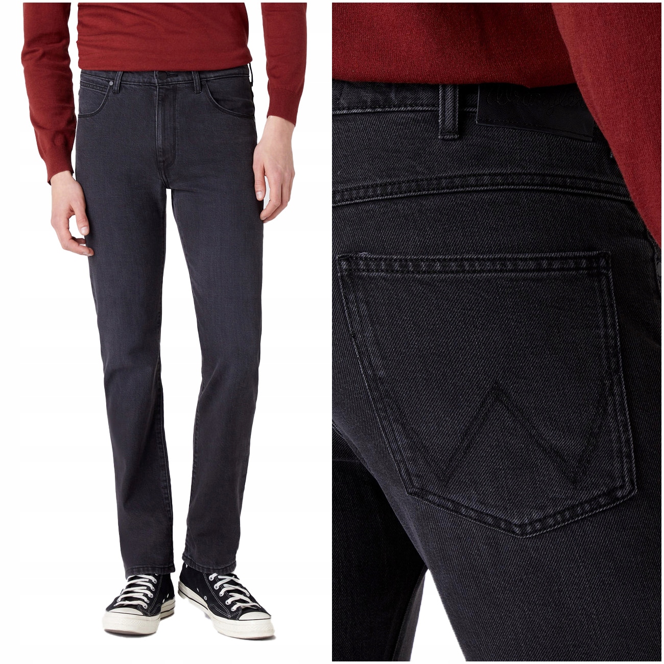 

Wrangler Arizona Męskie Spodnie Jeansowe W38 L30