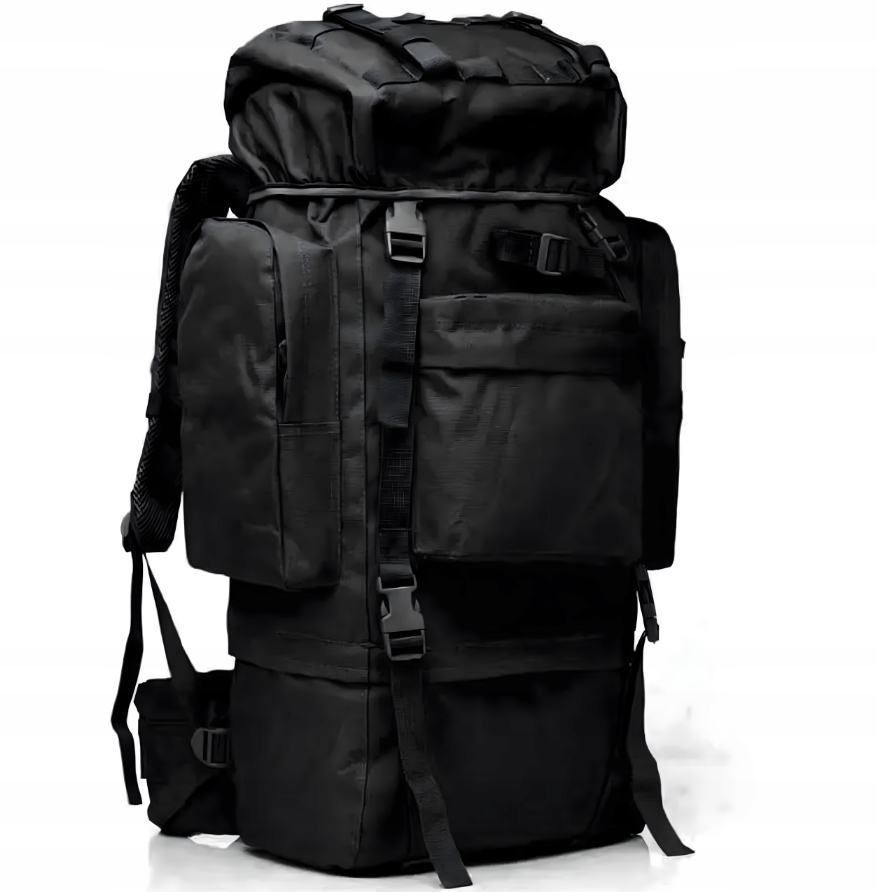 Vojenský taktický Batoh 65L černý