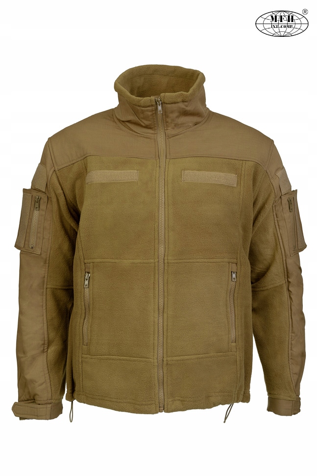 Taktická Mikina Fleecová Mfh Jacket Combat Coyote 3XL