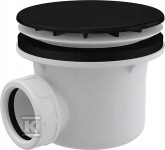 Sprchová Vanička Korok, Čierna-mat