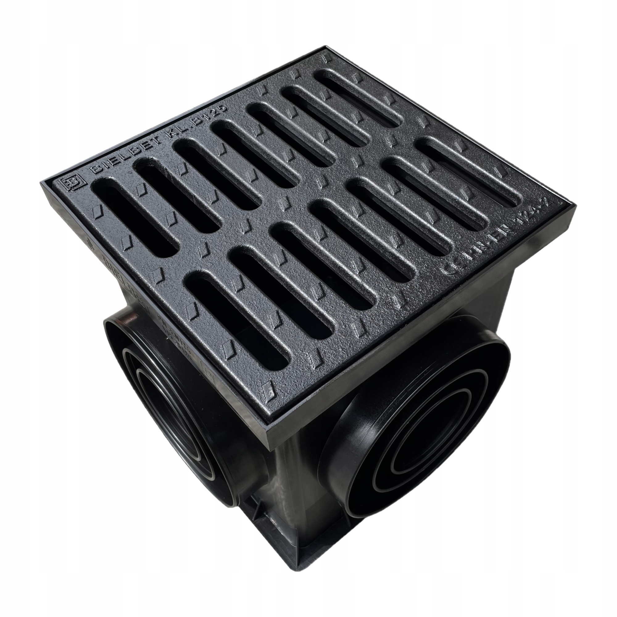 Dvorní šachta 250x250 Dehydratace litinový rošt B125