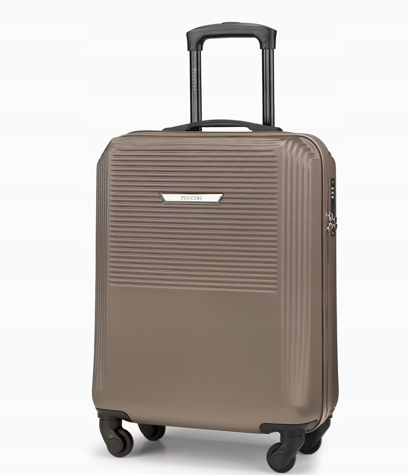 Walizka kabinowa Puccini San Diego Collection 34L złota 40X20X55