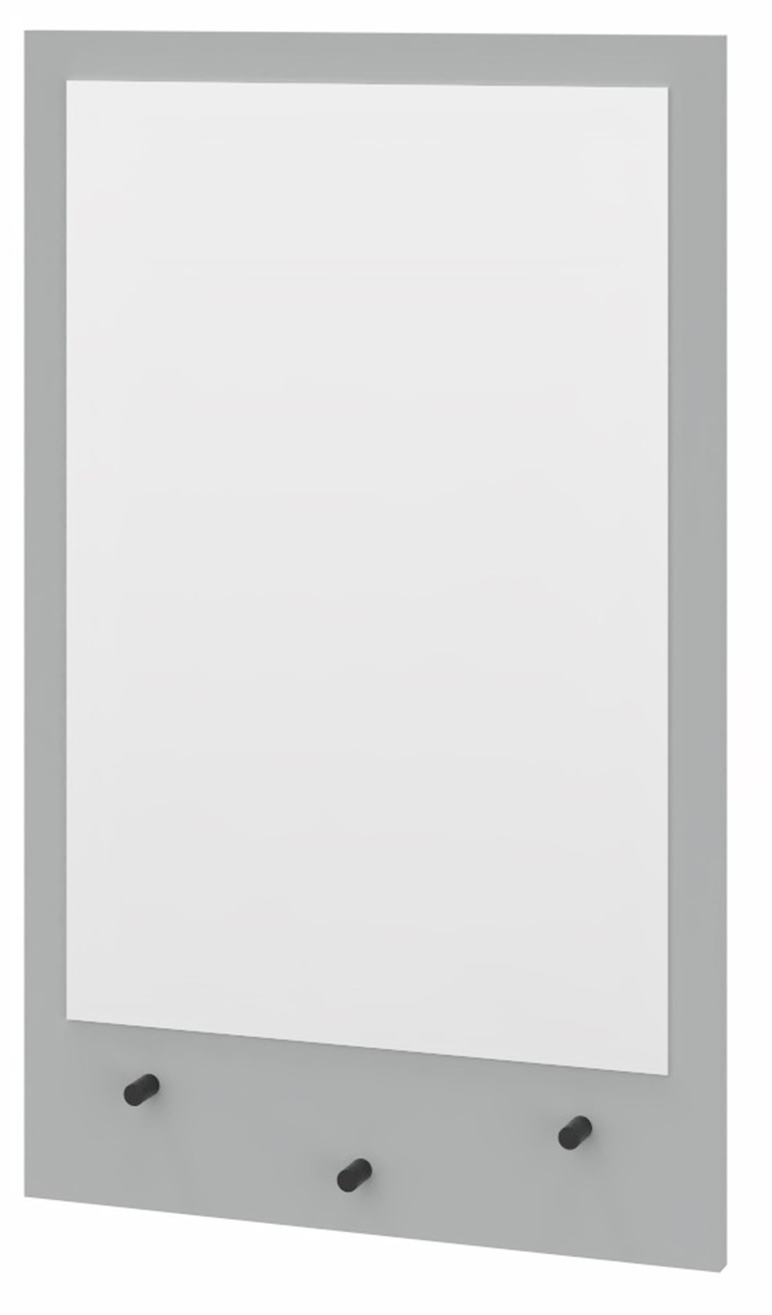 Zrkadlo Dotti šedé s vešiakmi do predsiene Ufc