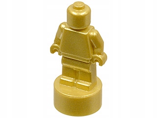 

Lego Statuetka Statua Figurka Metallic Gold 90398