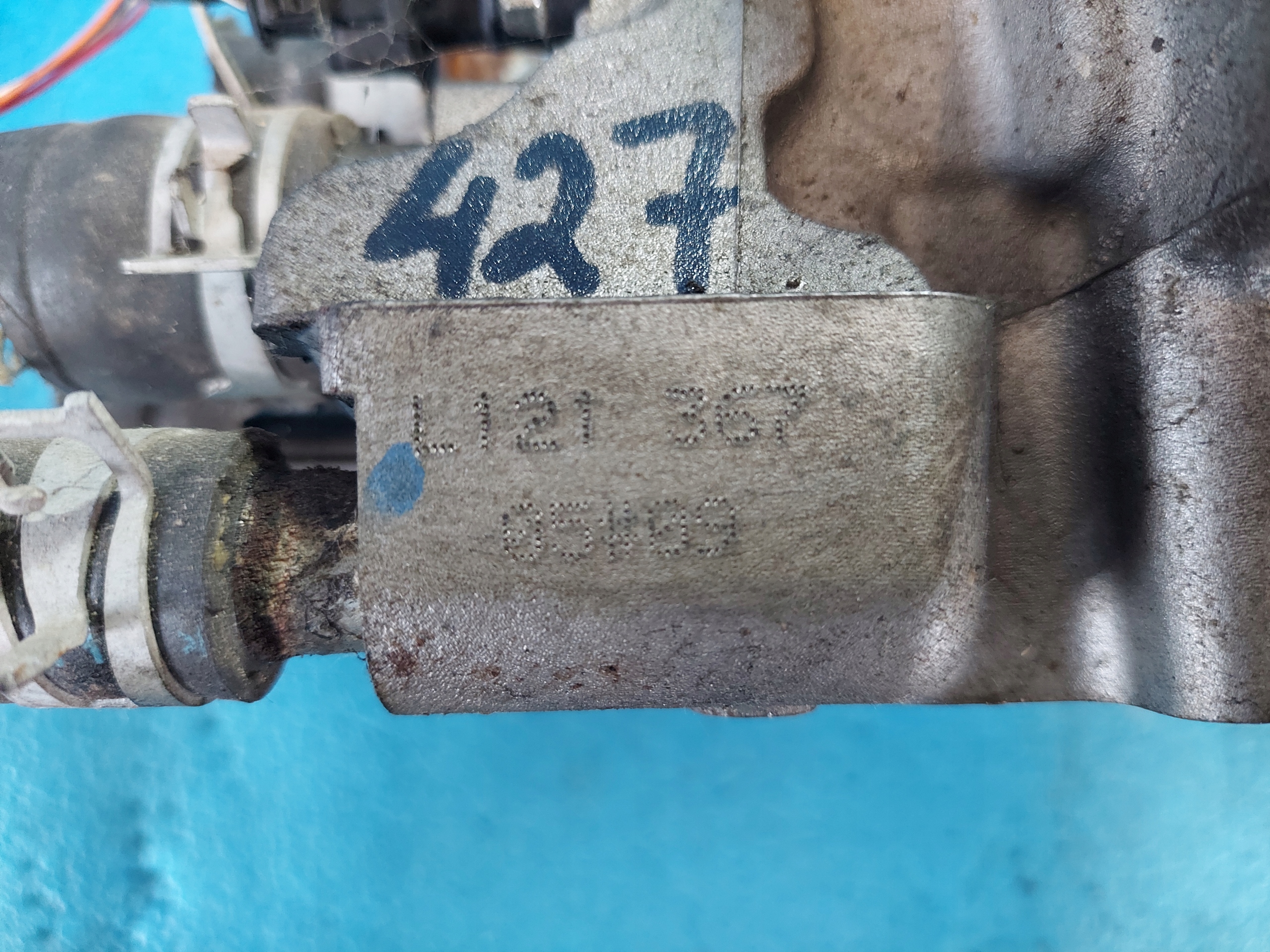 TESTATA AYGO 2009 R 1.0 B 1KR
