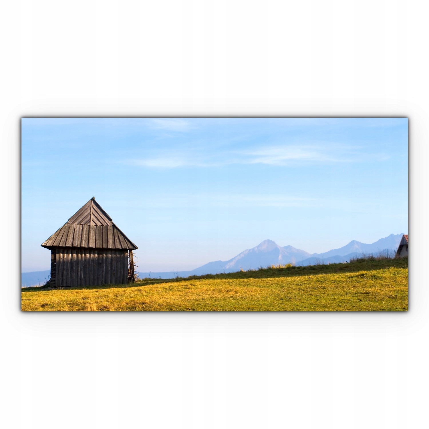 

Obraz na płótnie z foto 100x50 Natura Chata Góry