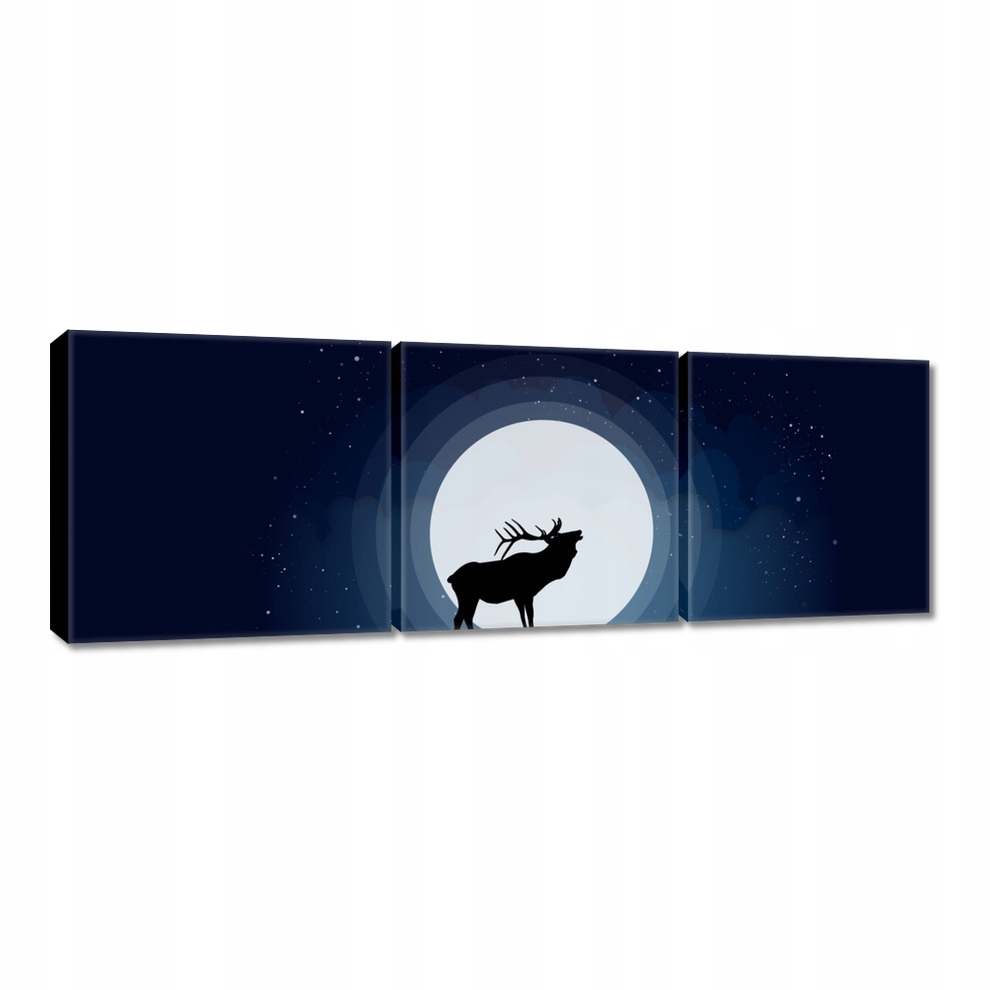 

Obrazy 60x20 Jeleń Jelenie Rogacz