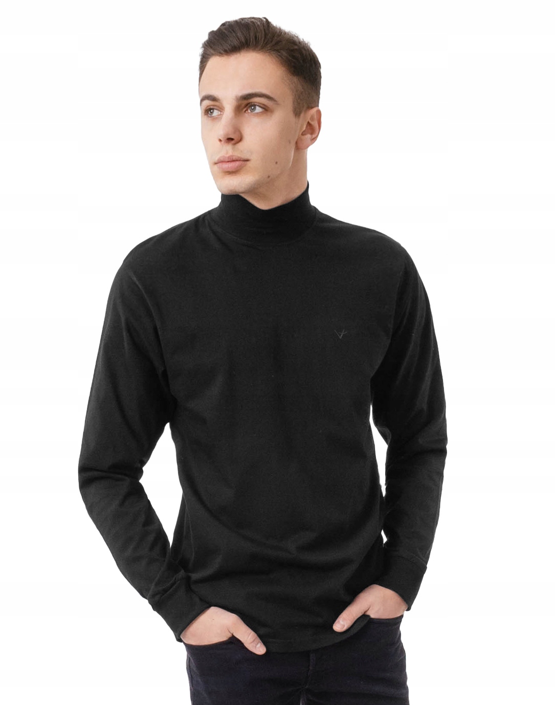 

Elegancki Półgolf Sweter Męski Golf 1634-01 r M