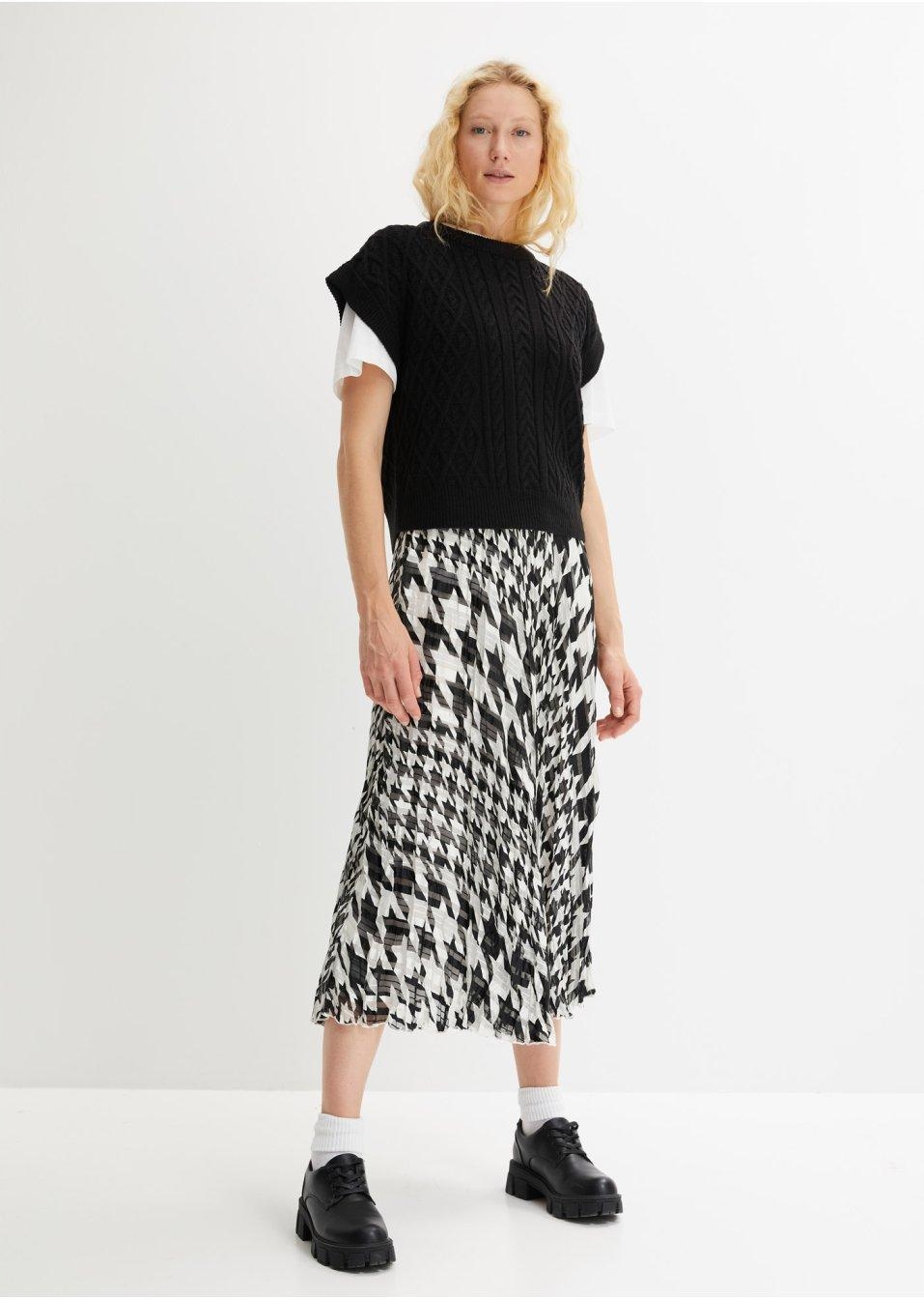 40 DZIANINOWA KAMIZELKA DAMSKA Bonprix Marka Bonprix