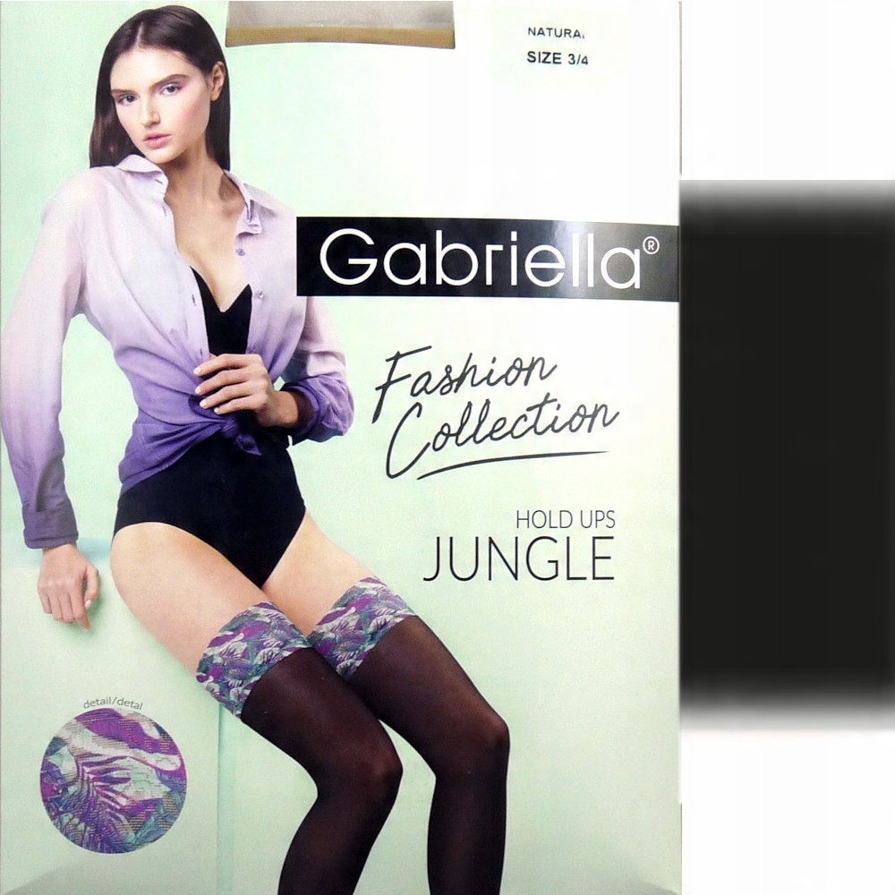 

Gabriella Jungle R5/6 pończochy samonośne 2019