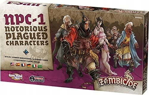 Dodatek Do Gry Planszowej Gra Planszówka Zombicide: Npc 1 Portal (cmon) Set