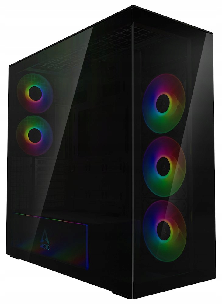 Arctic skříň Xtender E-atx 2x120mm Argb fan 2xUSB Usb-c tónované