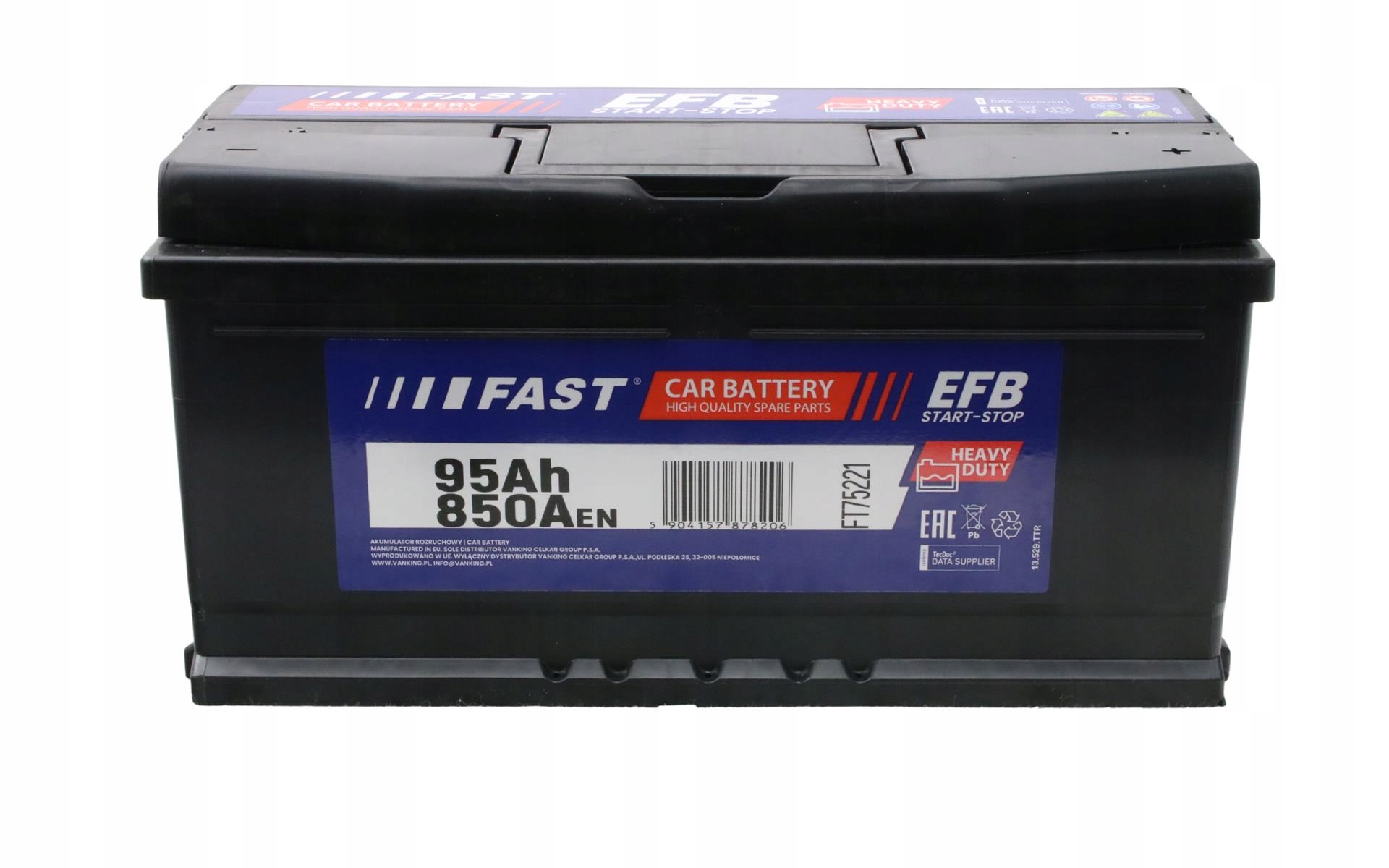 Batéria Efb 95AH 850A 353/175/175 P+