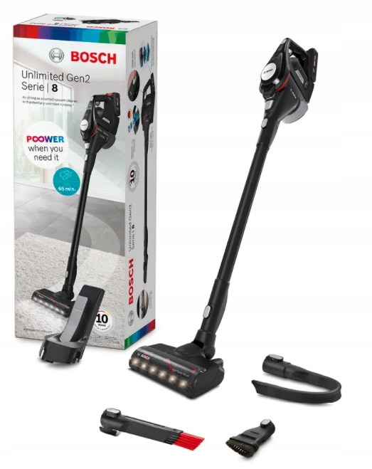 Odkurzacz pionowy Bosch BCS8214BL 2w1 Ręczny Mocny