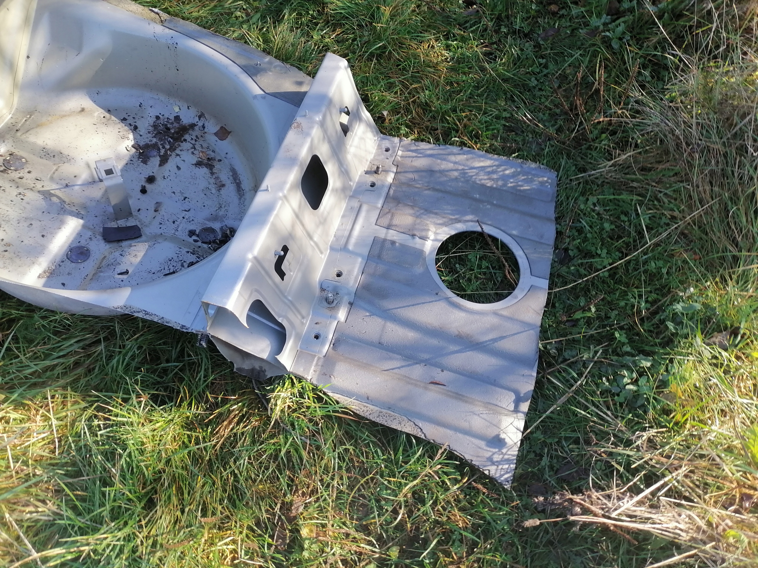 sump rear part quarter Opel meriva a Z163