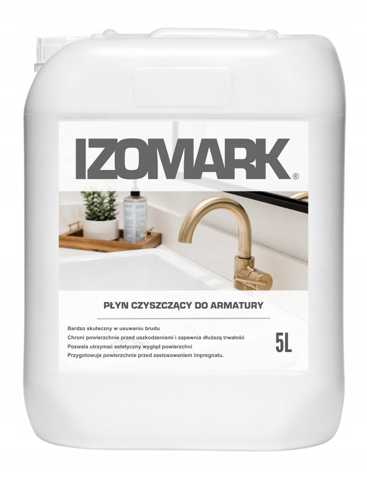 Levně Izomark Čisticí Kapalina Pro Armatury 5 L