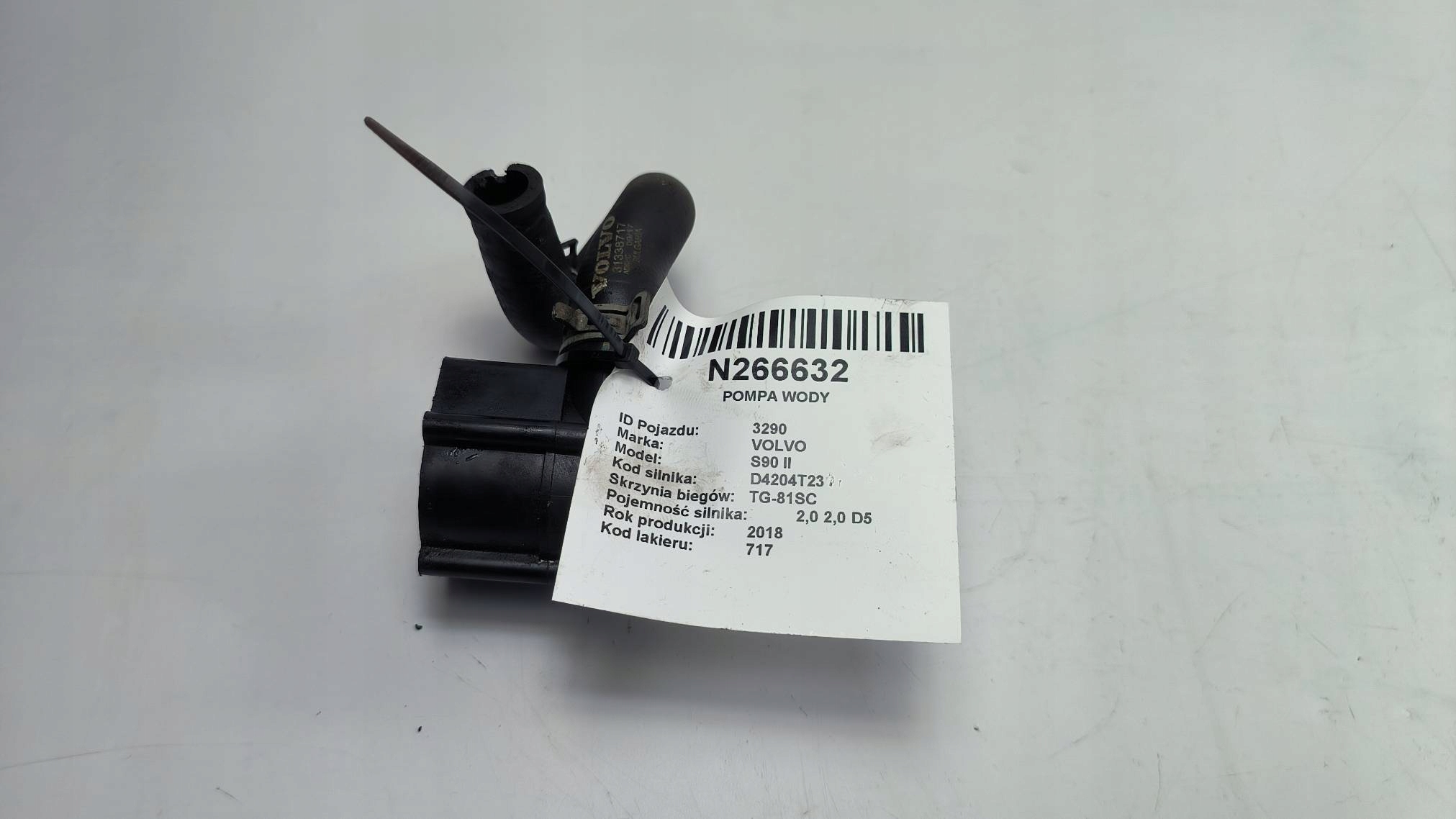 water pump 31338717 VOLVO S90 II
