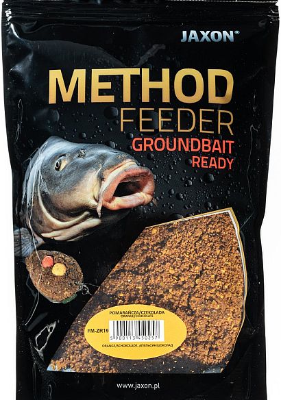 Zanęta Jaxon Method Feeder Pomarańcza-czekolada 0,75 kg
