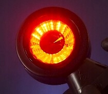 LAMPA OBRYSOWA LED OBRYSÓWKA ROGOWA BIAŁO CZERWONA Kolor biały czerwony