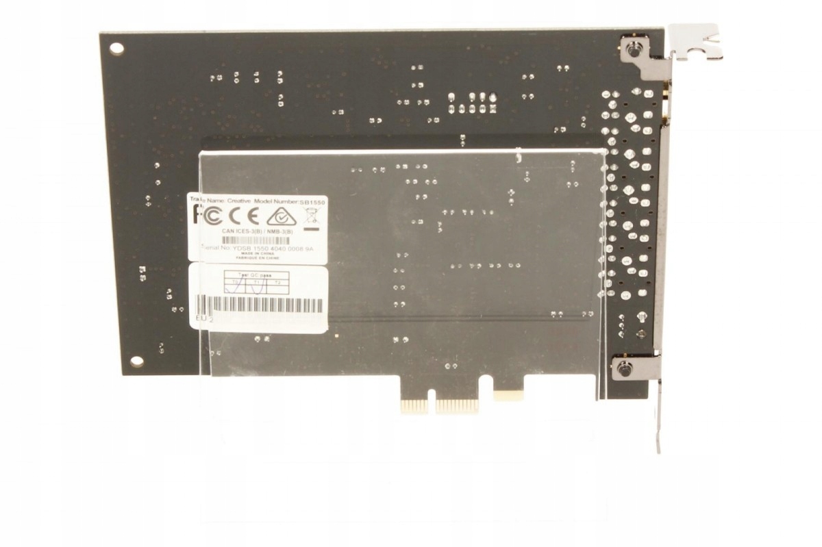 Karta muzyczna Creative Sound Blaster Audigy Rx Interfejs PCIe