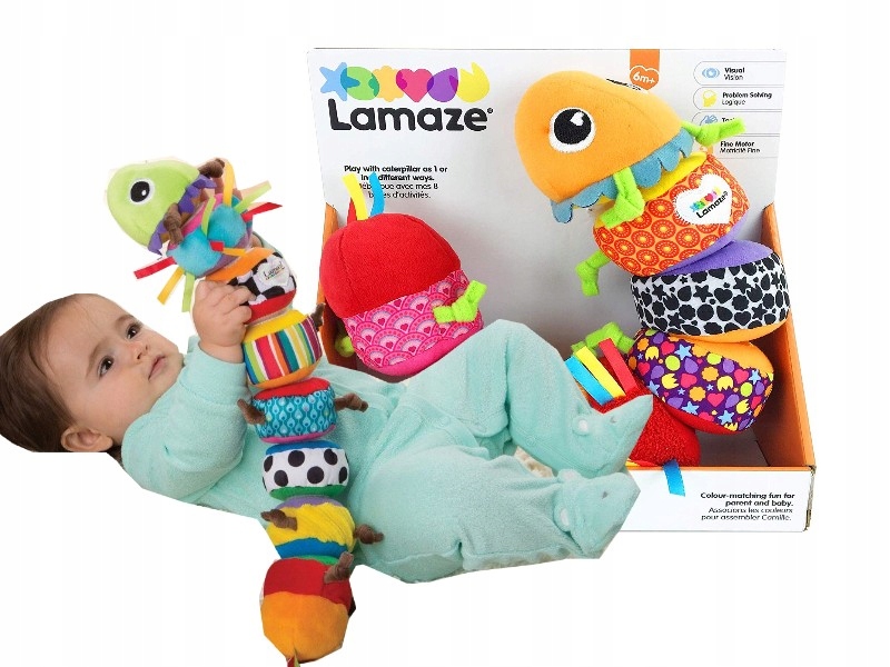 

Tomy Lamaze Gąsienica sensoryczna MIX Match 27244
