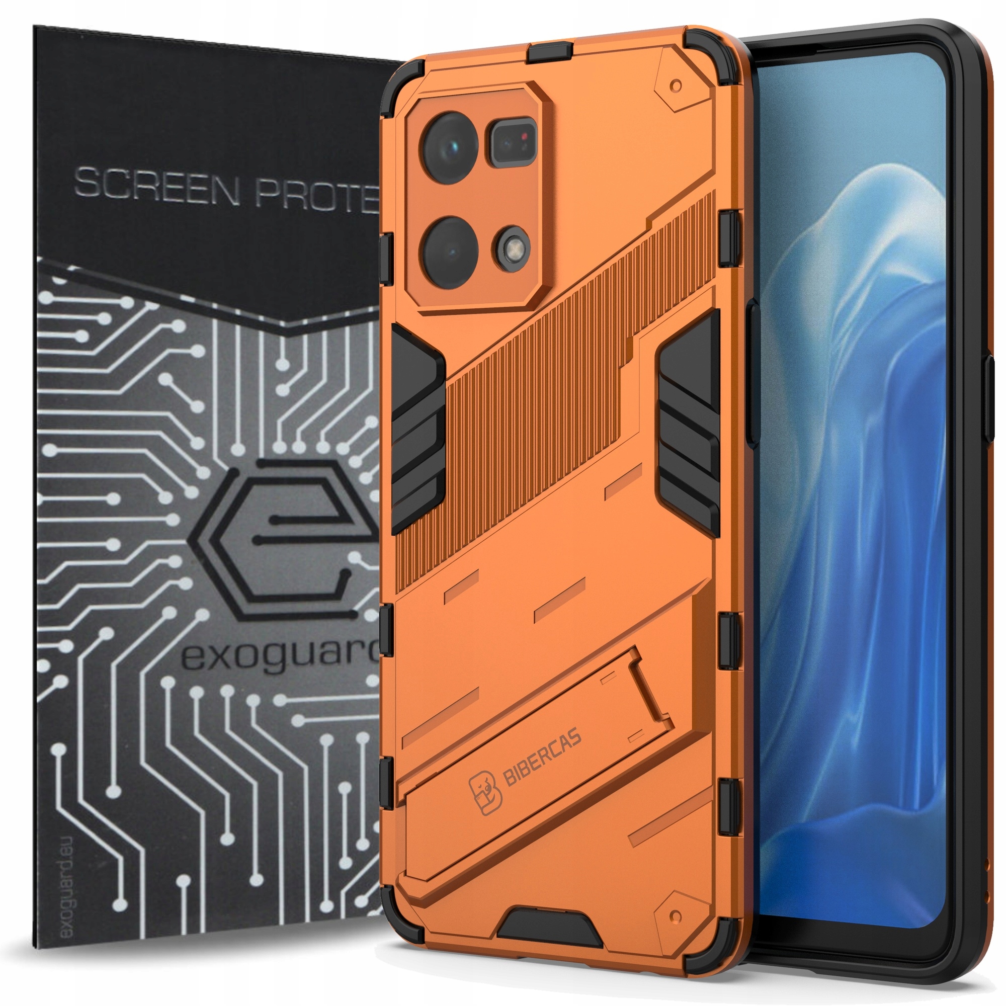 

Obudowa Etui Pancerne Szkło do Oppo Reno 7 (4G)