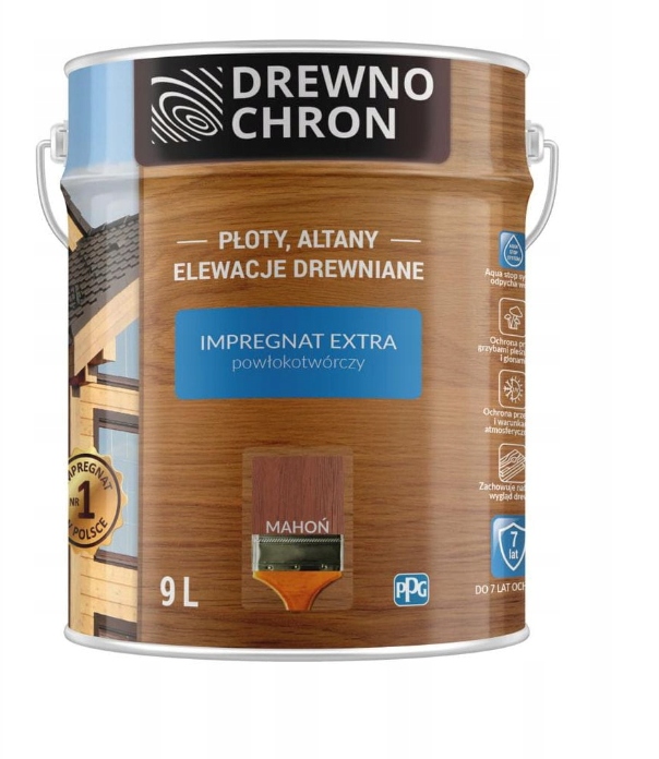 DREWNOCHRON IMPREGNAT EXTRA MAHOŃ 9l