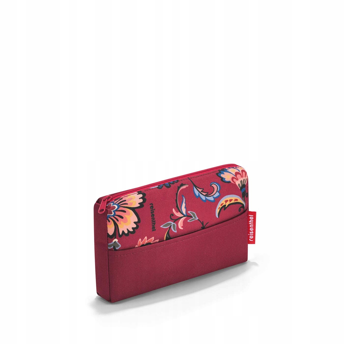 Reisenthel Pocketcase Kosmetická taštička Červené Květy 18 cm, 0,5 L Paisley Ruby