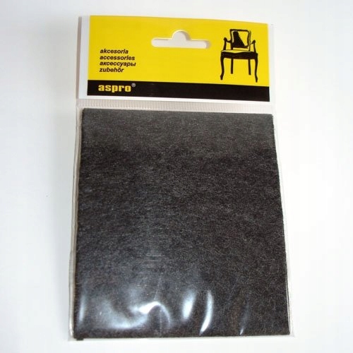 

Podkładka Filcowa Samoprzylepna 100x120MM Czarny