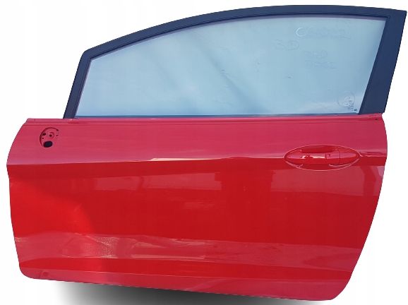 FORD FIESTA MK7 LIFT 2012-2017 3D door front left RACE RED