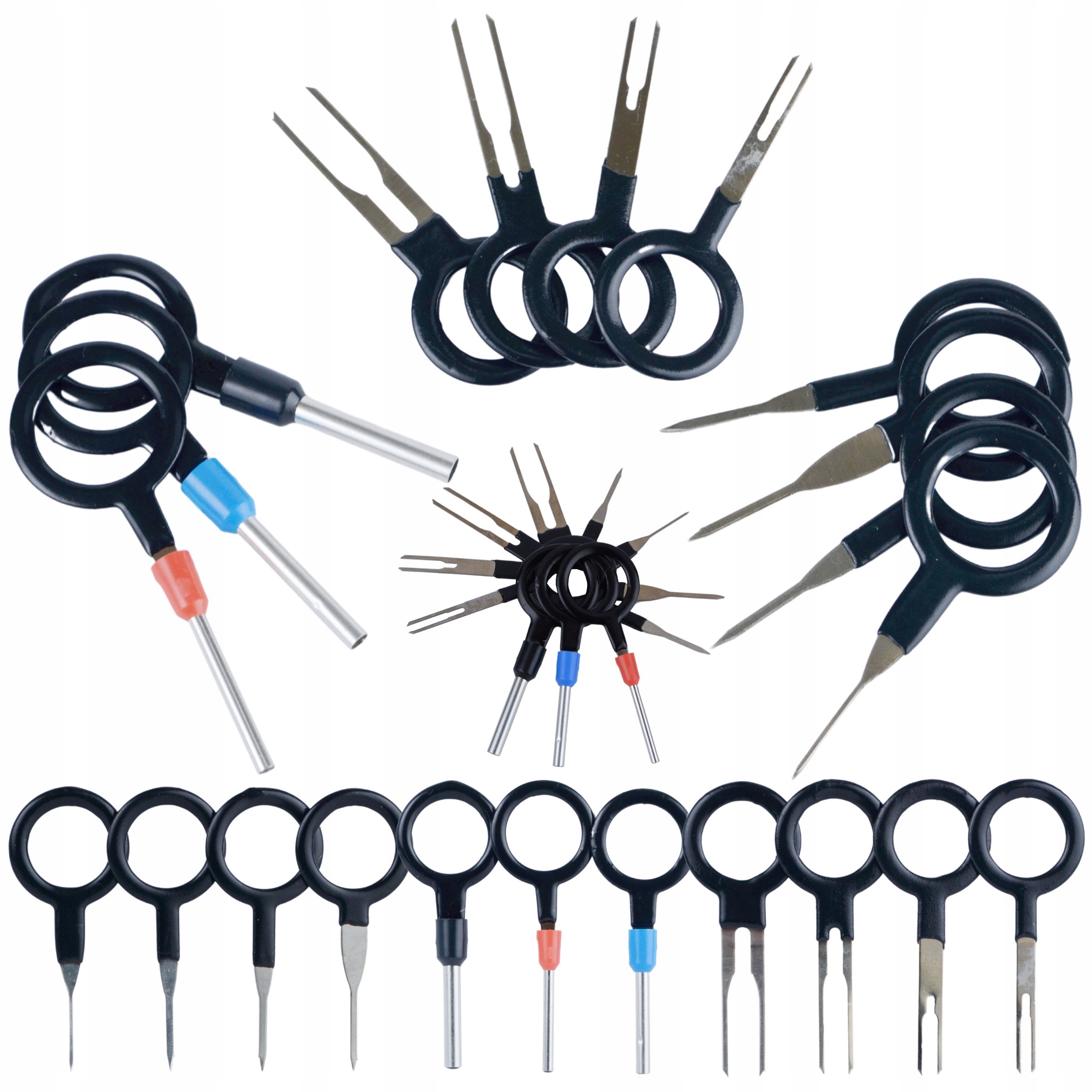 WYIMAK KLUCZE DO DEMONTAŻU KONEKTORÓWY PINÓW 11szt BLACK