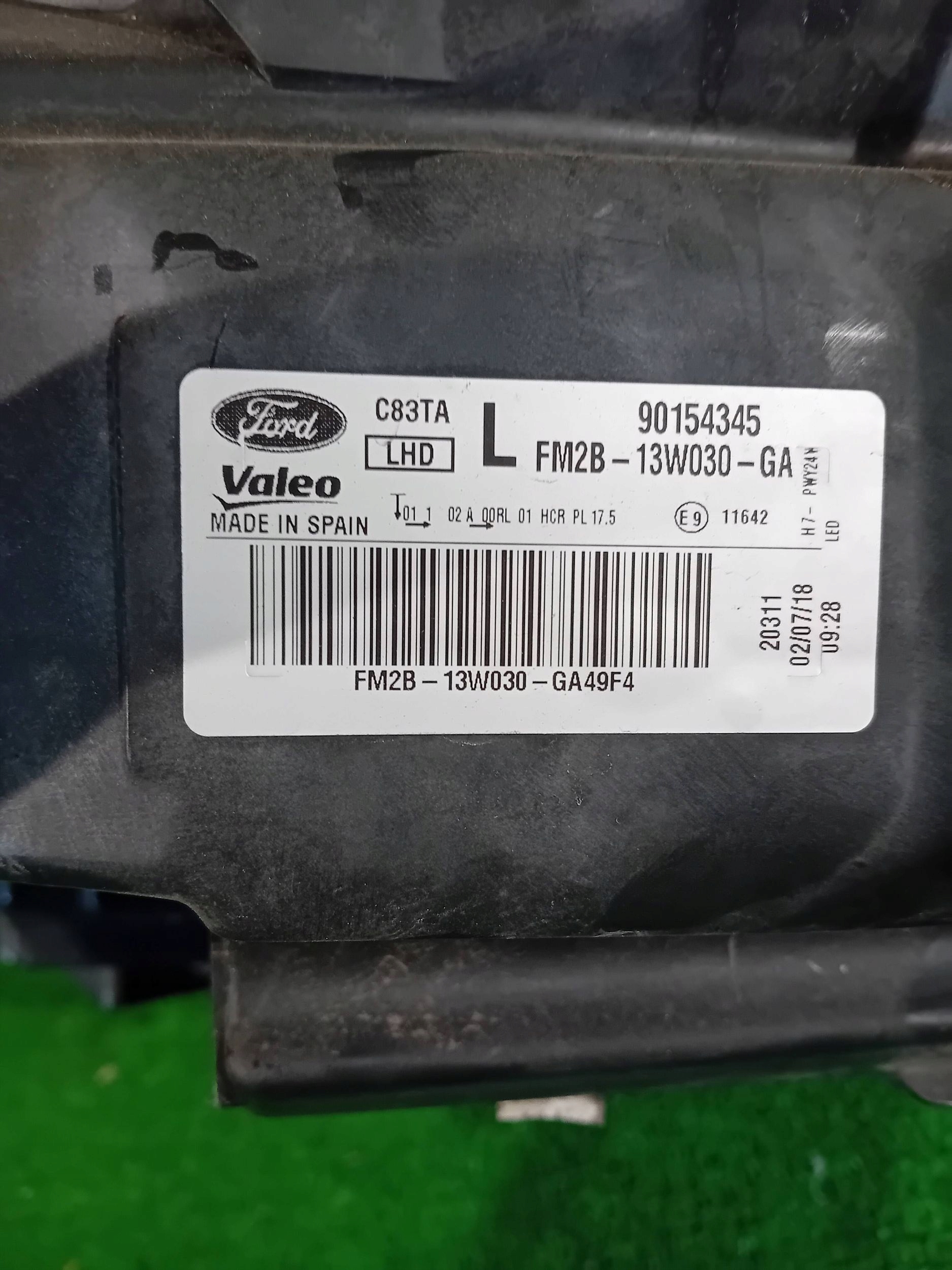 REFLEKTOR left front FORD S-MAX MK2 14- GALAXY MK4 LED FM2B-13W030-GA