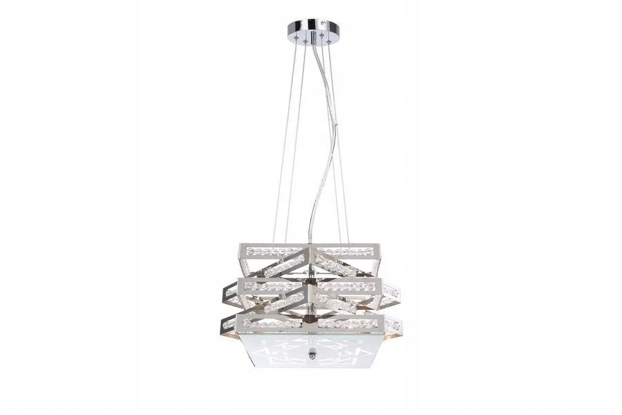 Závesná lampa Marcella 4xG9 33W Reality, chróm, glamour štýl, IP20