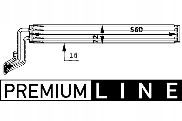MAHLE CHŁODNICA OLEJU AUDI Q7 VW TOUAREG 2.5D-3.6 01.03-08.15 Producent części Mahle