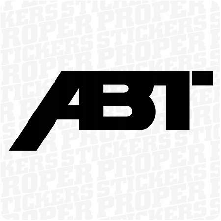 

Abt naklejka 10 x 3,9 cm