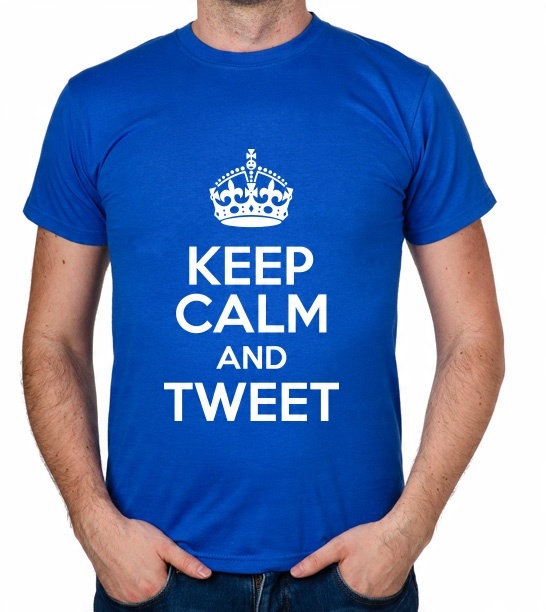 

koszulka Keep Calm And Tweet prezent