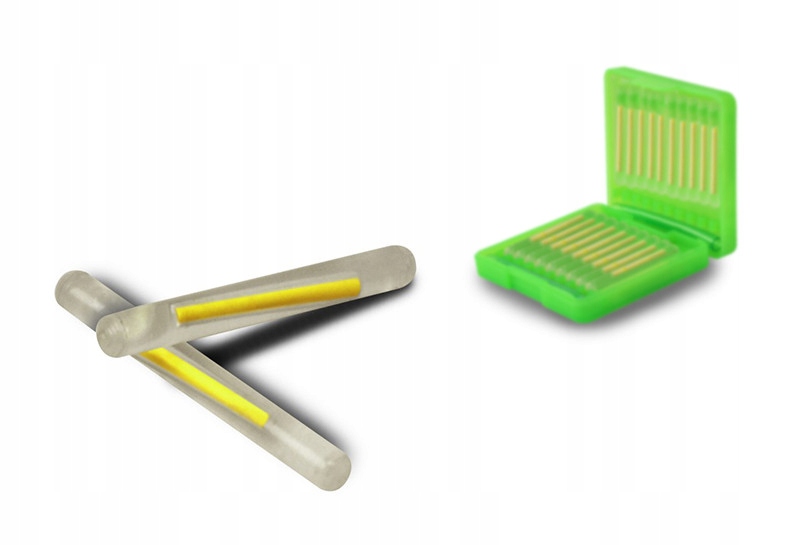 Nasadki świecące świetliki Neon Box 20szt 4,5x39mm