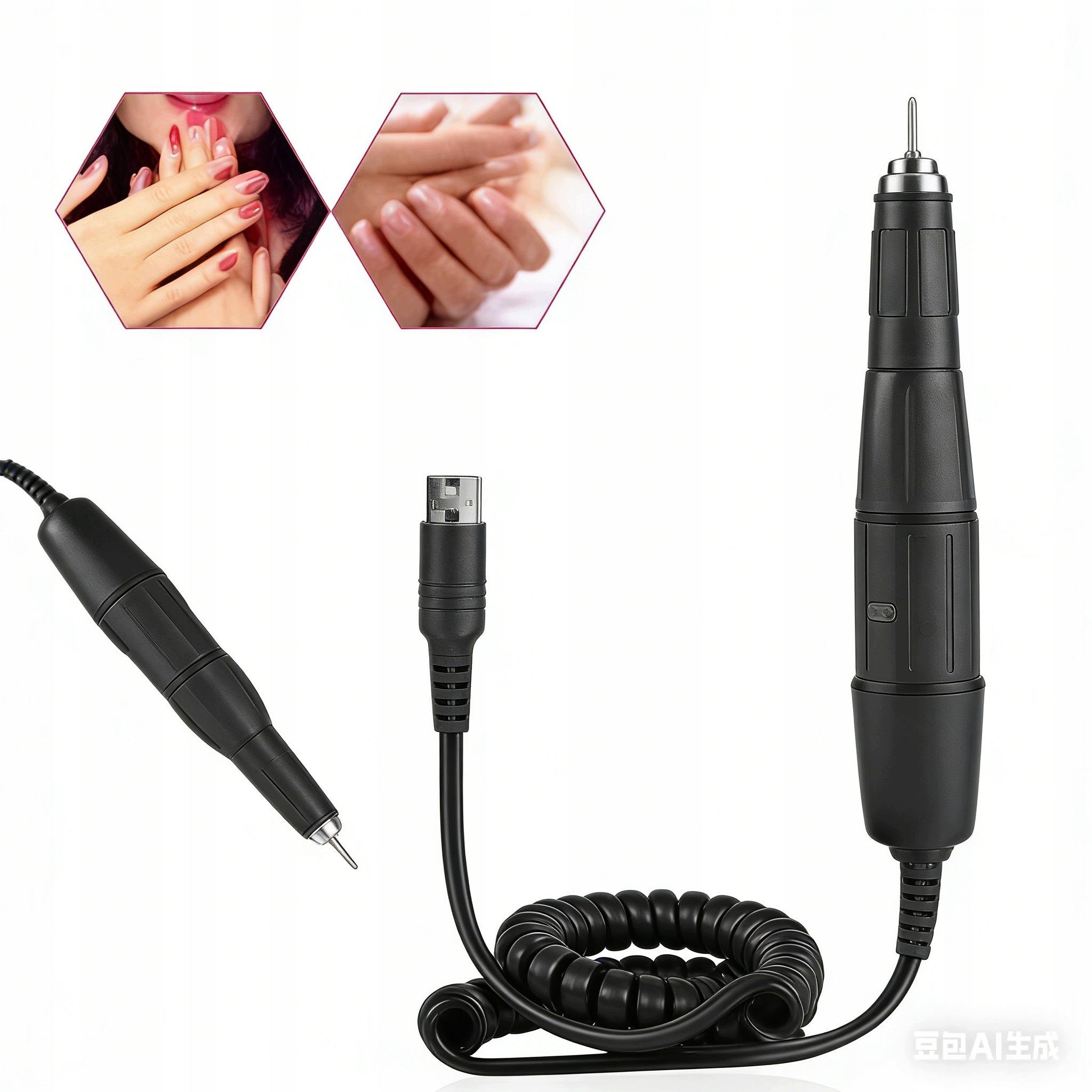 Rukojeť Prostnica Pro Frézku Na Manikúru Pedikúru 35000RPM 2,35 mm
