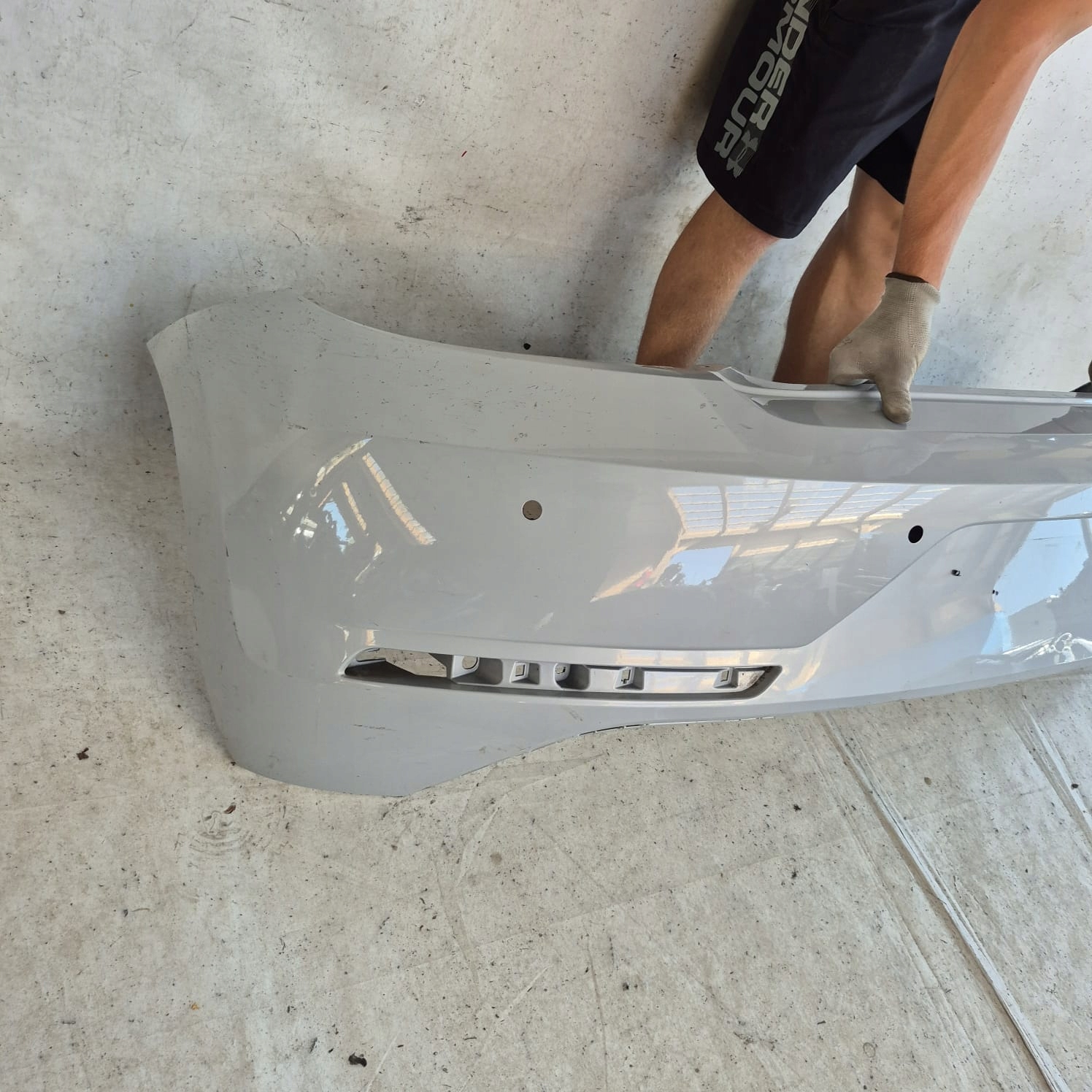 VW BEETLE 5C R-LINE bumper rear part rear PDC 5C5807421E