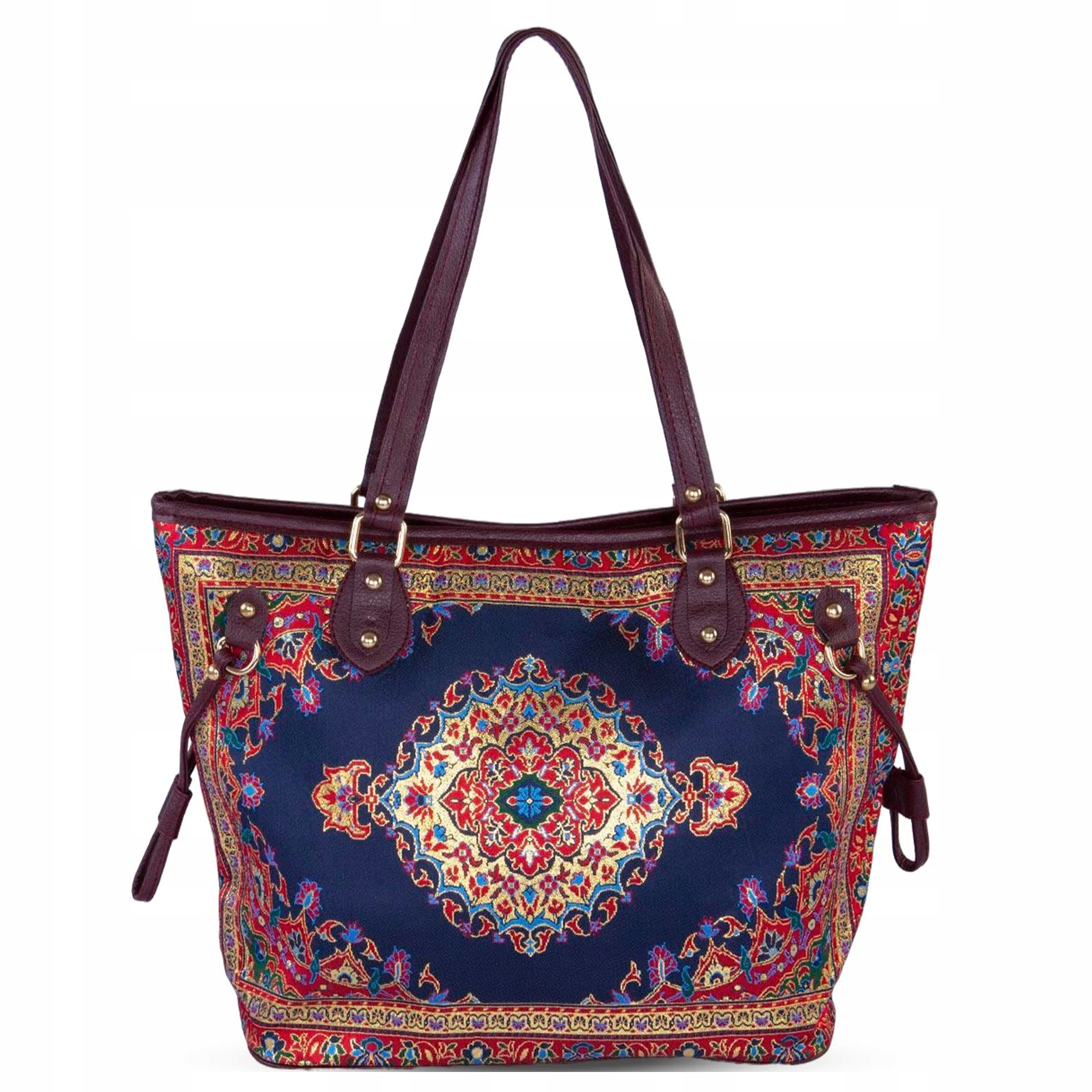 Dámská kabelka s velkou ekokůží přes rameno Elegantní Turecké vzory Orientální