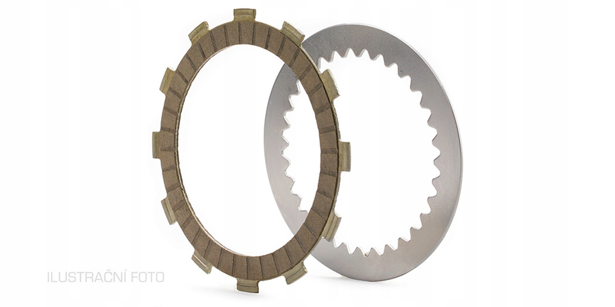 sada spojkových lamiel (standard zmes) Newfren (8 ks) F3602A